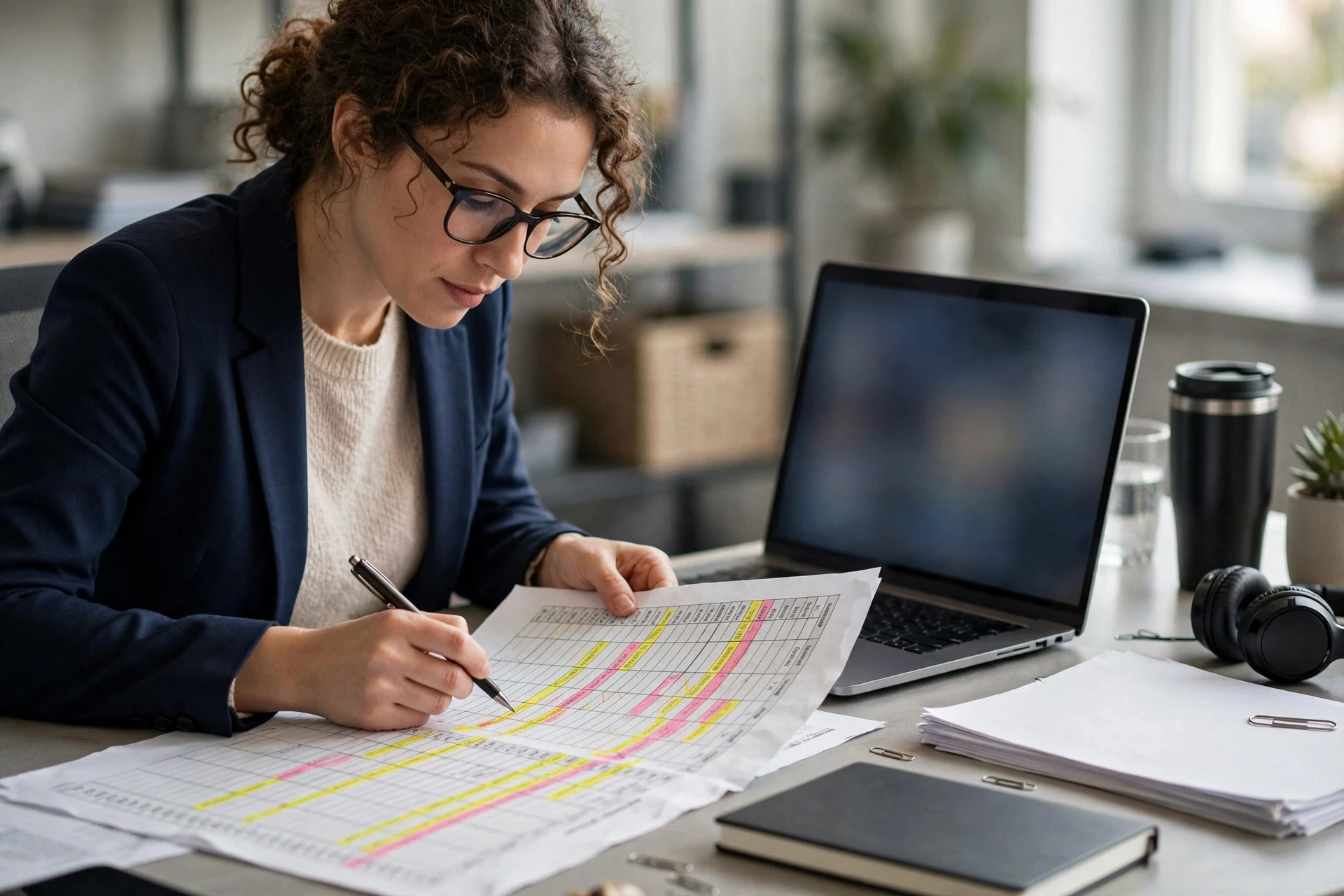 Recruitment consultant comparing duplicate records with CRM