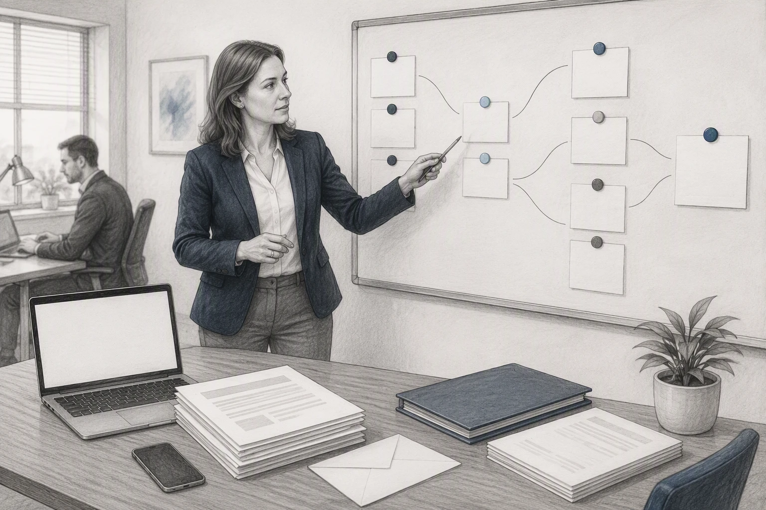 Recruitment ops manager mapping CRM workflow connections
